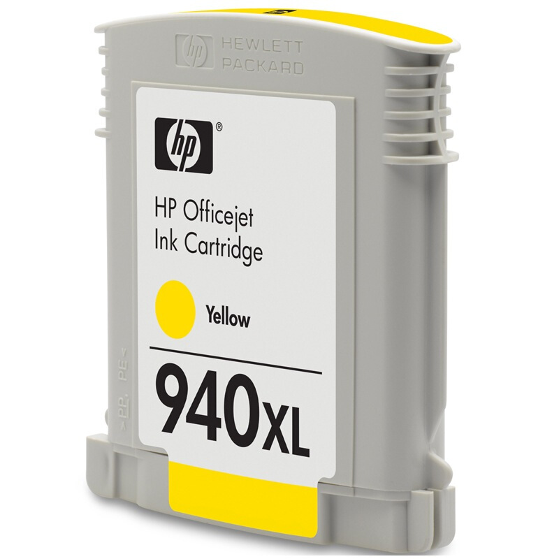 惠普(HP)C4909AA 940XL 超高容黄色原装墨盒 约1400页 适用Officejet Pro 8500