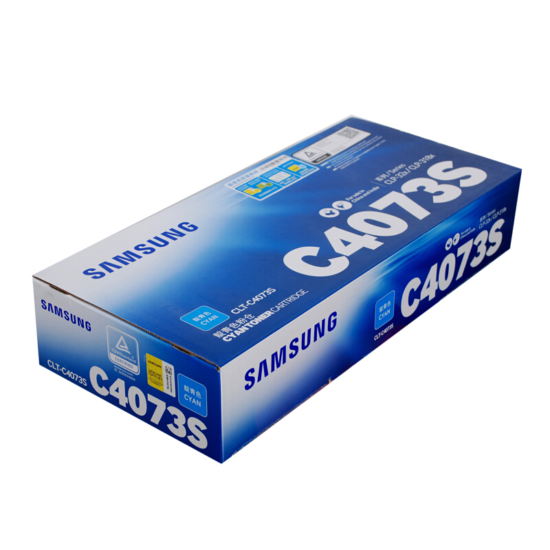 三星(SAMSUNG)CLT-C4073S/XIL青色原装硒鼓 适用CLP-326/321N,CLX-3186/3186N/3186FN /颜色：彩色鼓粉分离粉盒青色
