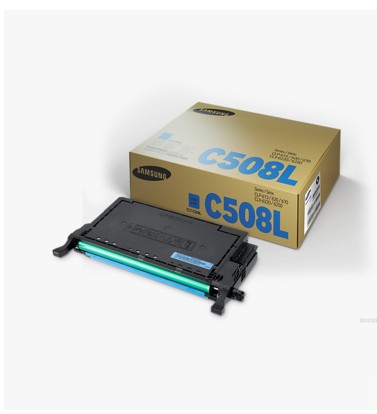 三星(SAMSUNG)CLT-C508L/XIL青色原装硒鼓 适用CLP-620N/620ND /颜色：彩色鼓粉一体青色