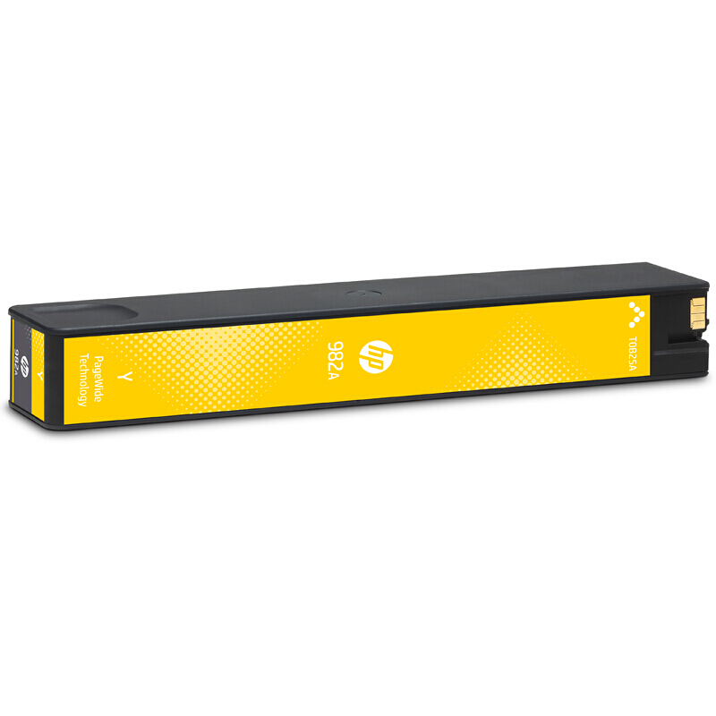 惠普(HP)T0B25A 982A原装黄色页宽墨盒耗材 约8000页 适用HP PageWide Enterprise 785系列