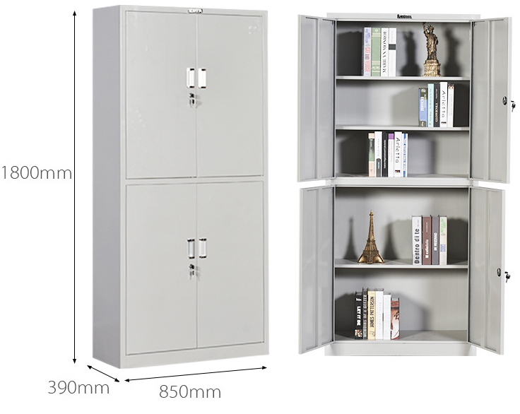 盛花牌 钢制文件柜 铁皮柜 档案柜 通双节文件柜