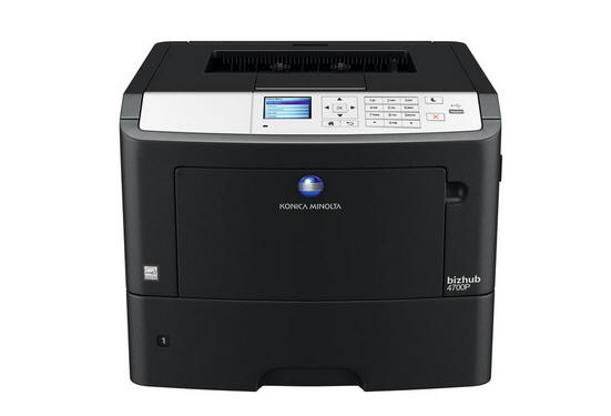 柯尼卡美能达bizhub 4700P双面网络打印 A4黑白多功能打印复印扫描传真一体机