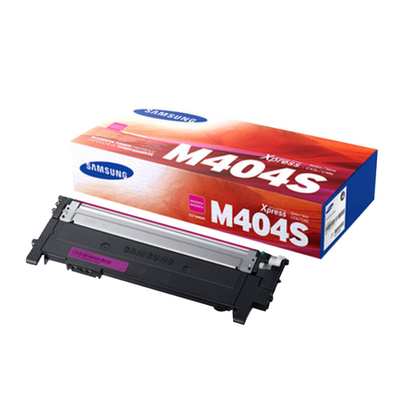 三星(SAMSUNG)CLT-M404S/XIL红色原装硒鼓 适用SL-C430/XIL,SL-C480/XIL/颜色：彩色鼓粉一体红色