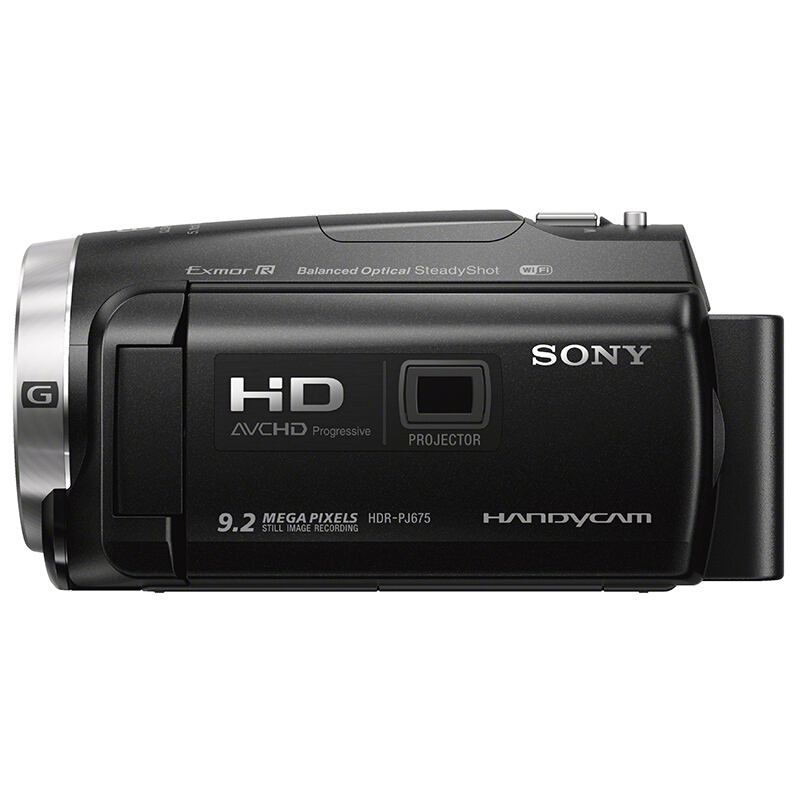 索尼（SONY）HDR-PJ675 高清数码摄像机 32G内存(5轴防抖 约30倍光学变焦 内置投影仪 WIFI/NFC传输）