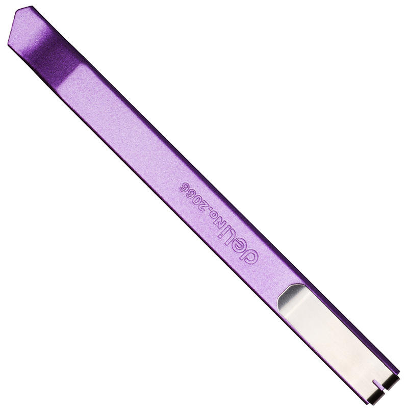 得力2066美工刀 小号金属彩色美术刀 小型合金钢裁纸刀