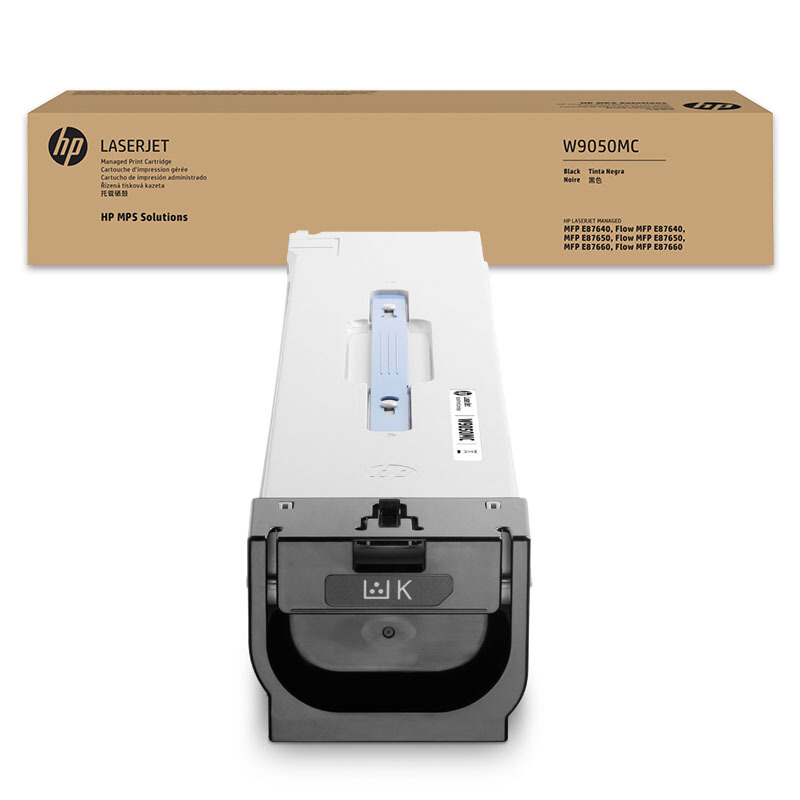 惠普 W9050MC 管理型黑色粉盒 适用HP Color LaserJet ManagedMFP E876 系列