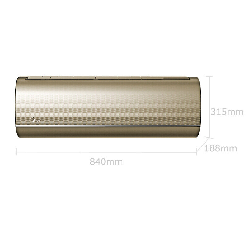 美的(Midea)KFR-35GW/BP3DN8Y-YA100(B1)大1.5匹变频M刻壁挂空调