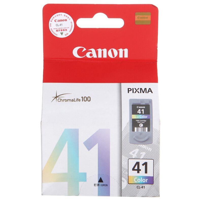 佳能(Canon)CL-41 原装彩色墨盒 308页 适用佳能iP1180