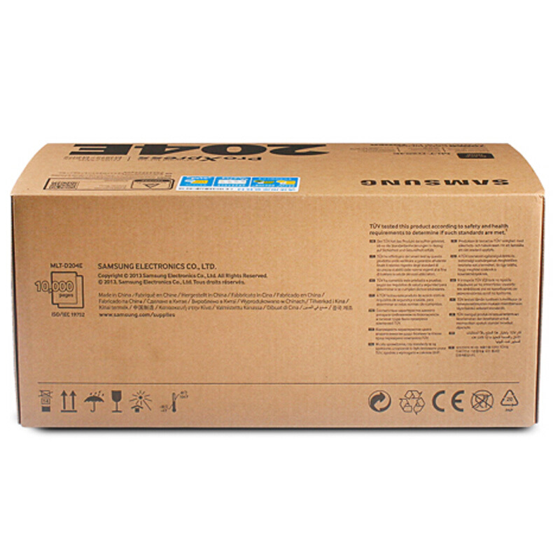 三星(SAMSUNG)MLT-D204E/XIL黑白原装鼓粉分离粉盒 打印约10000页适用SL-M3825D/XIL,SL-M3825ND/XIL,SL-M4025ND/XIL,SL-M4025NX/XIL，/XIL/SL-M3875HD/XIL