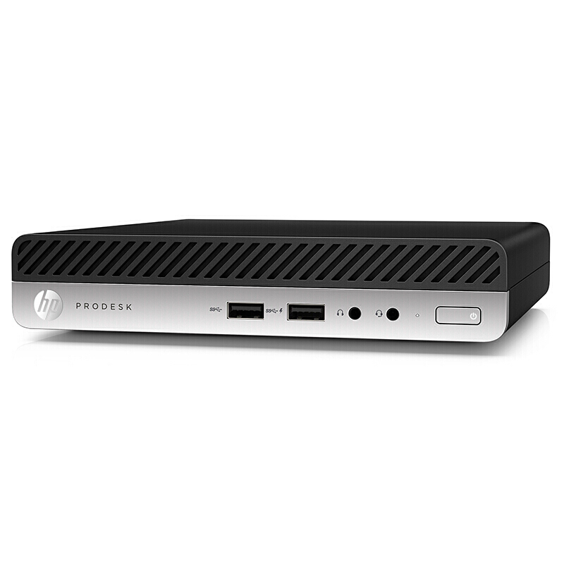惠普（hp）HP ProDesk 400 G4 Desktop Mini PC-M8010000059 迷你小机箱 企业办公台式机电脑Intel Core i3-8100 4G内存 500GB硬盘 18.5寸宽屏LED显示器