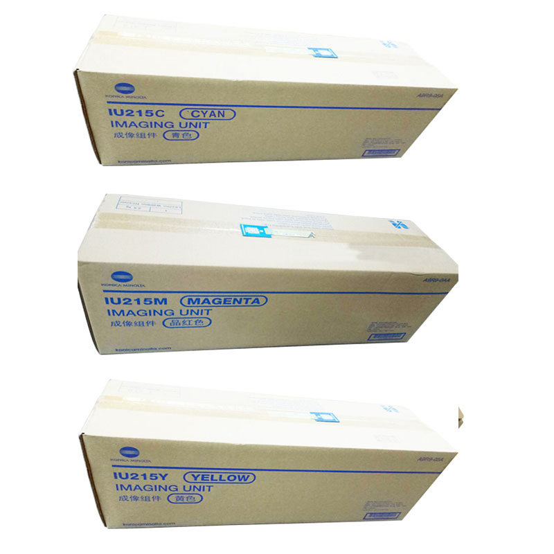 柯尼卡美能达(KONICA MINOLTA) 原装组合成像单元IU215CMY 约7万张 适用bizhubC266/C226 红黄蓝三色