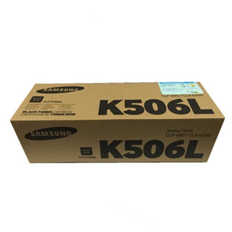 三星(SAMSUNG)CLT-K506L/XIL黑色大容量硒鼓 适用CLP-680ND CLX-6260ND/6260FR /颜色：彩色鼓粉一体高容黑色