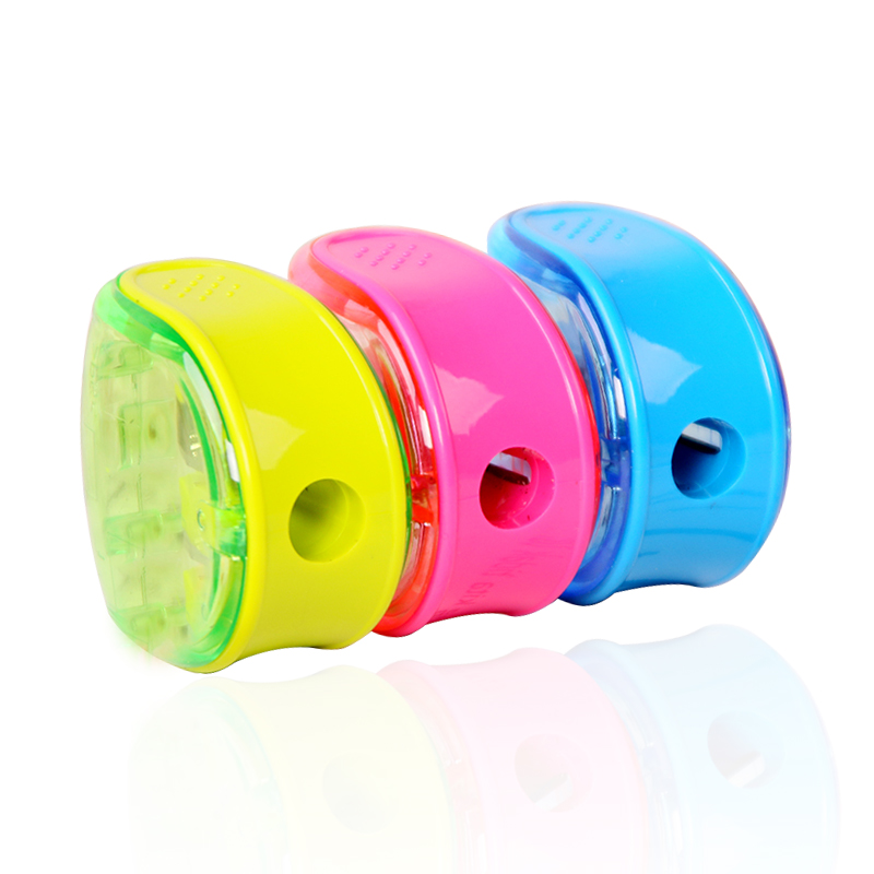 得力0578手动卷笔刀削笔刀小学生用 儿童迷你削笔器学习用品