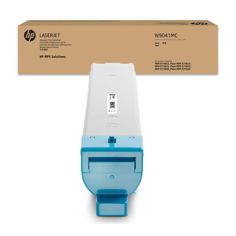 惠普 W9041MC管理型青色粉盒 适用HP Color LaserJet ManagedMFP E778 系列 /颜色：青色