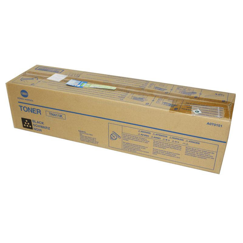 柯尼卡美能达(KONICA MINOLTA) 原装碳粉TN411K 约45000页 适用柯尼卡美能达bizhub C451 黑色