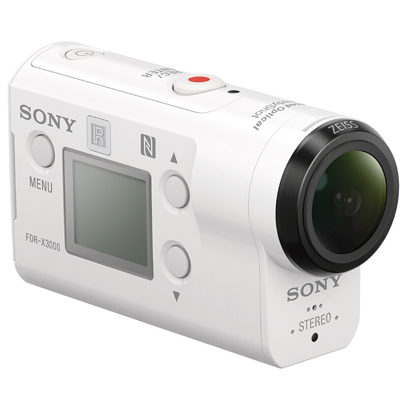 索尼（SONY）FDR-X3000 酷拍运动相机/摄像机单机（4K光学防抖 60米水下防水壳 3倍变焦）