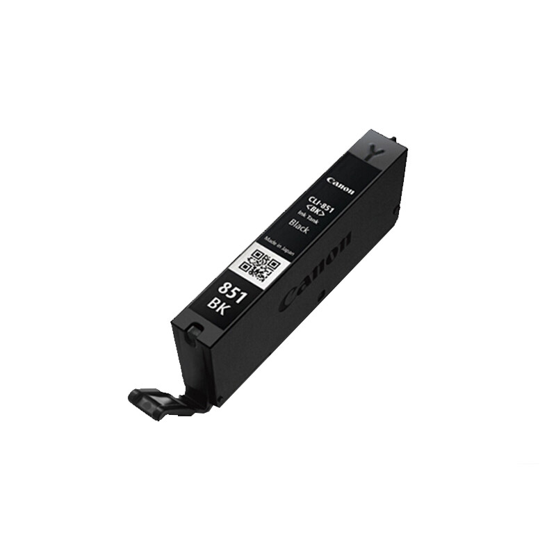 佳能(Canon)CLI-851 BK原装黑色墨盒 1105页 适用佳能MX928 MX728 MG7180 MG6400 MG6380 MG6680 MG5580 MG5480 MG5680 MG7180 MG7580 iP7280 iP8780等