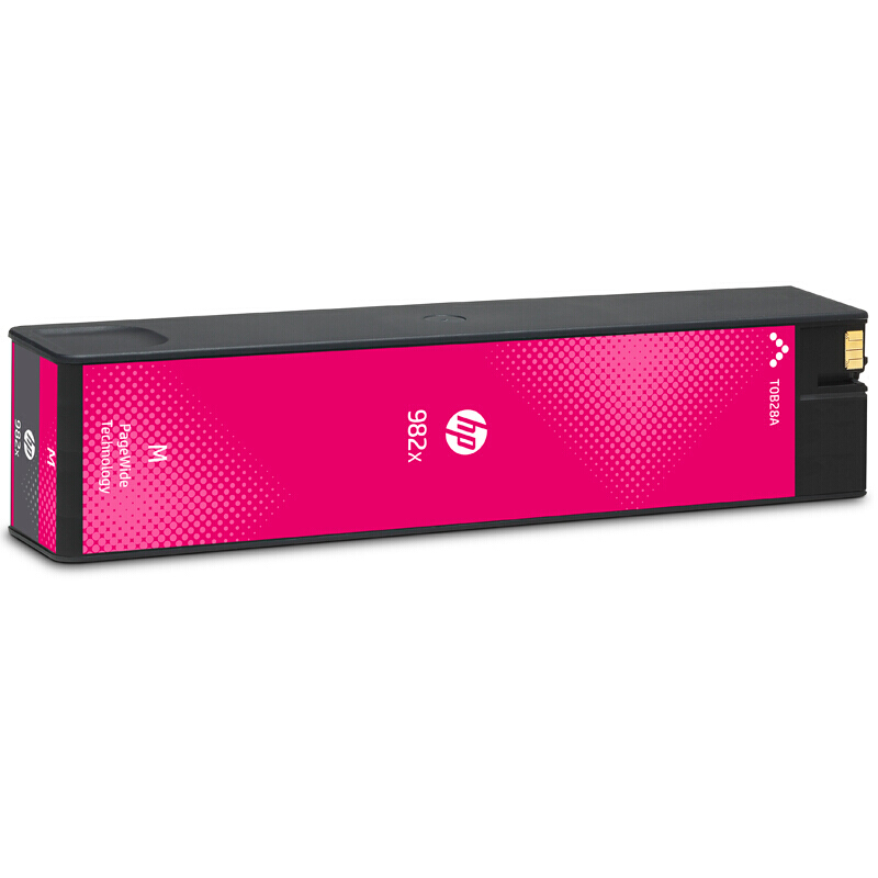 惠普(HP)T0B28A 982X原装大容量品红色页宽墨盒耗材 约16000页 适用HP PageWide Enterprise 785系列