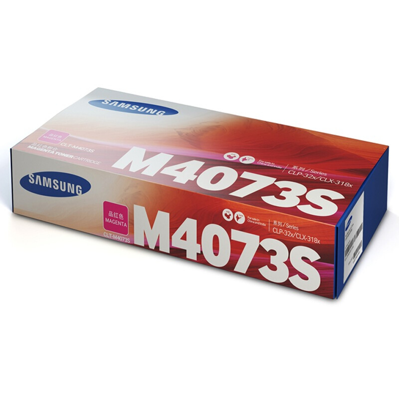 三星(SAMSUNG)CLT-M4073S/XIL红色原装硒鼓 适用CLP-326/321N,CLX-3186/3186N/3186FN /颜色：彩色鼓粉分离粉盒红色