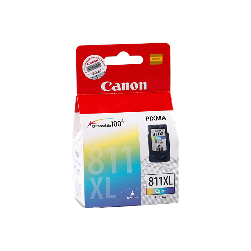 佳能(Canon)CL-811 XL原装彩色高容量墨盒 349页 适用佳能MP276 MX338
