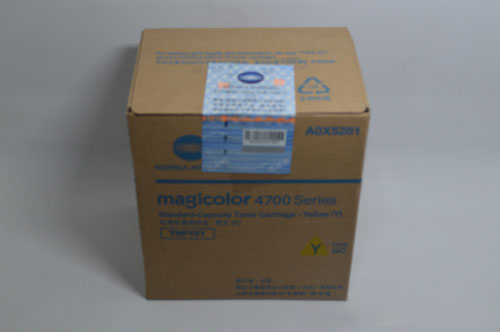 柯尼卡美能达(KONICA MINOLTA) 原装mc 4750系列高容量黄色碳粉盒(6K)　适用mc 4750系列　黄色