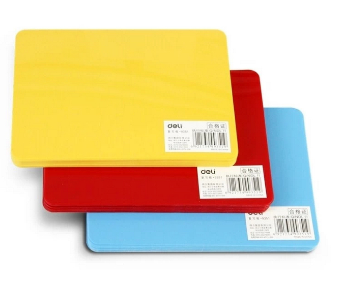 得力9354垫板 A3复写垫板 374*260mmm 书写垫板 复写板 单个价