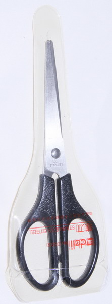 得力0603剪刀办公剪刀 居家剪刀 手工剪刀裁剪 单把价 黑色