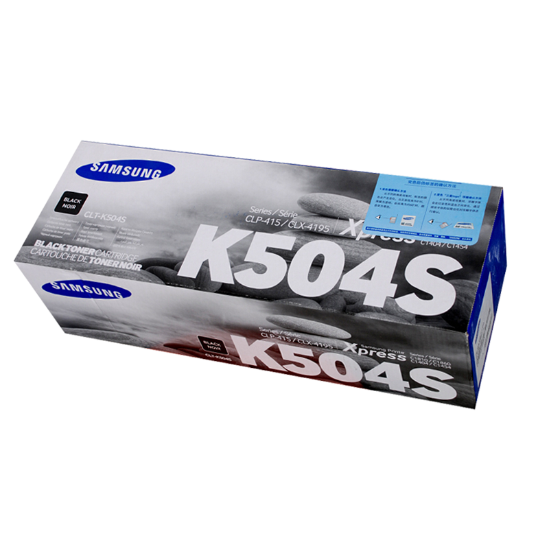 三星(SAMSUNG)CLT-K504S/XIL黑色原装硒鼓 适用CLP-415N CLX-4195N/4195FN/C1810W /颜色：彩色鼓粉一体黑色