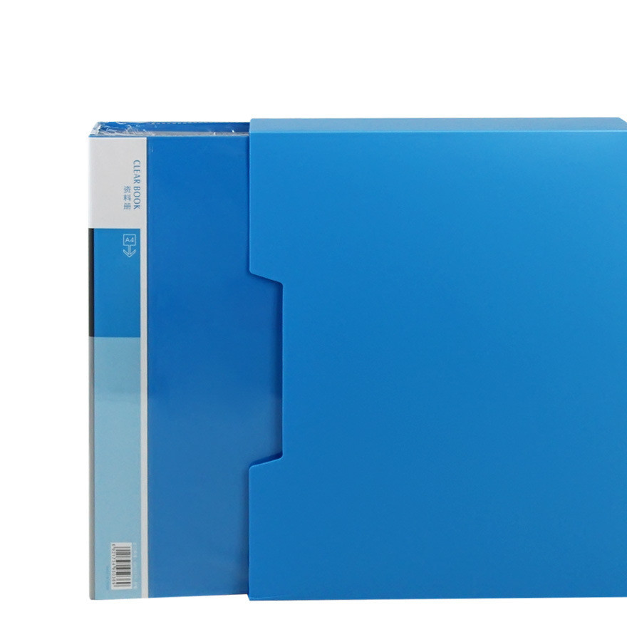 得力5036资料册 80页靓彩资料册 插页文件夹 资料夹 单本价 可选绿/红/橙/蓝/灰/混色